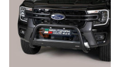 BULLBAR INOX FORD RANGER 2023+ NEGRU MED 525